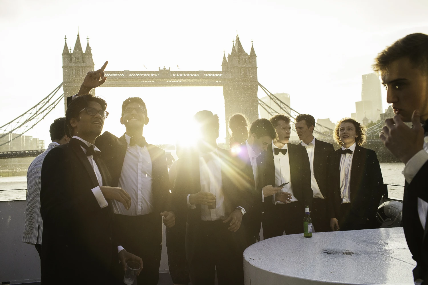 18th birthday celebrations on the River Thames 