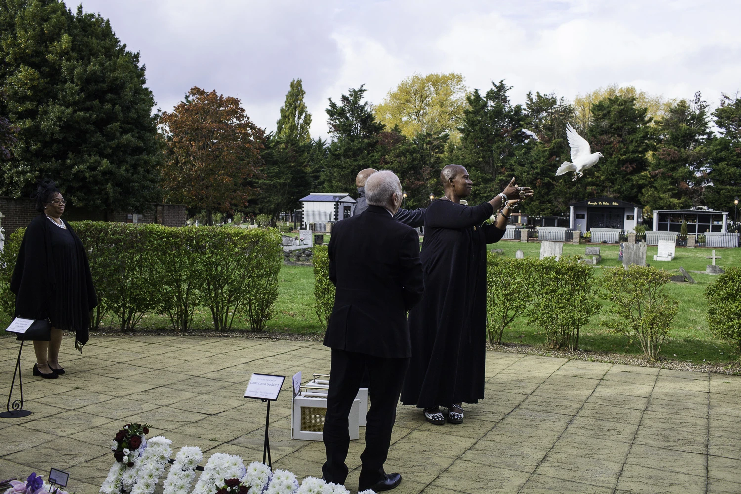 A South London funeral
